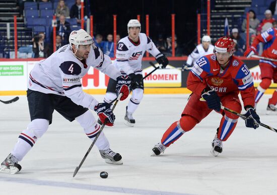 2013 IIHF Ice Hockey World Championship. Russia vs. USA