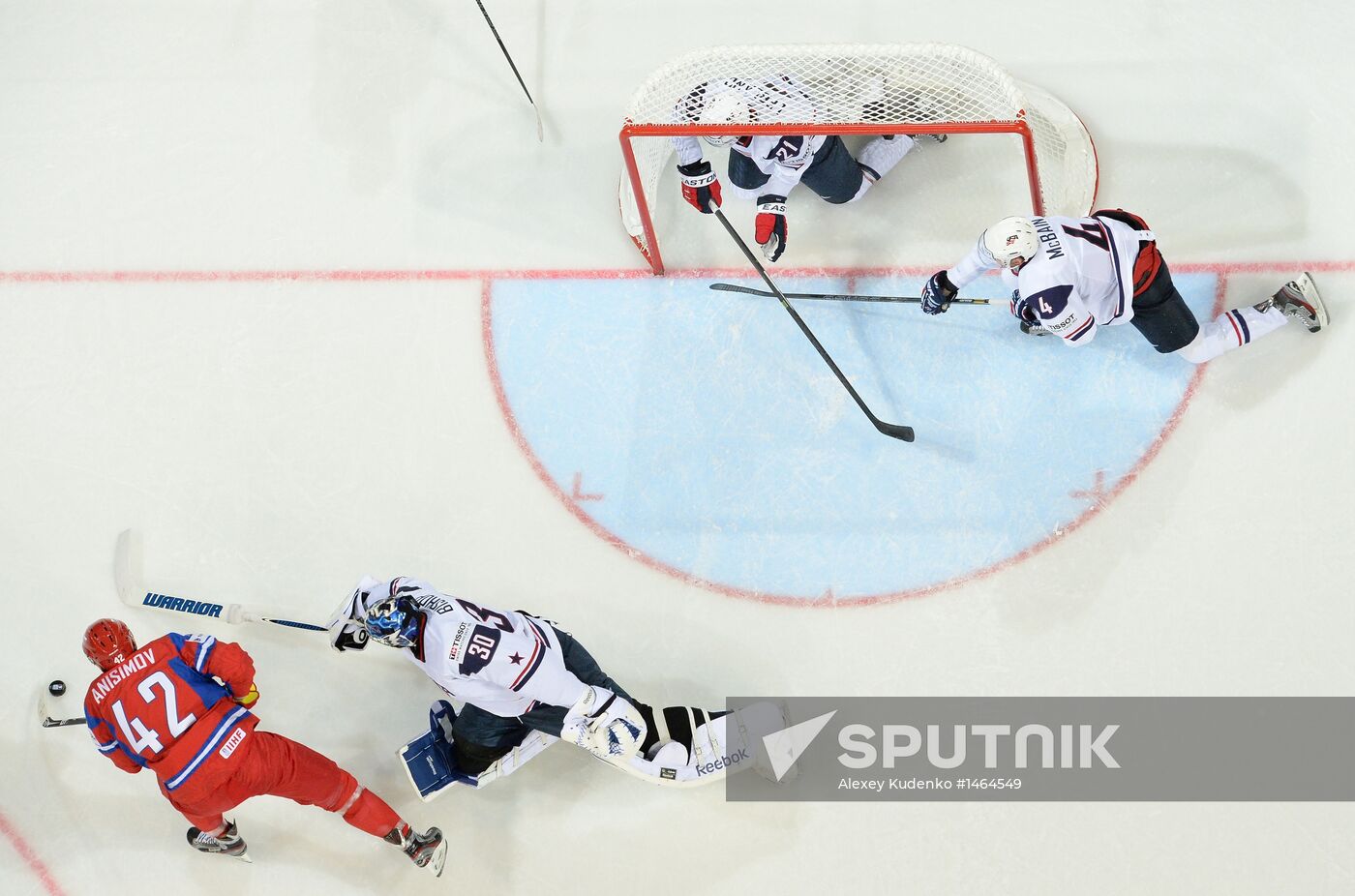 2013 IIHF Ice Hockey World Championship. Russia vs. USA