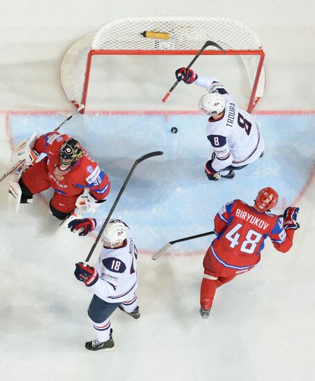 2013 IIHF Ice Hockey World Championship. Russia vs. USA