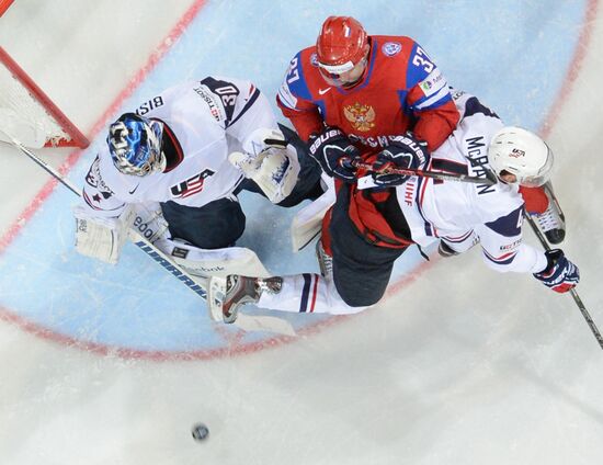 2013 IIHF Ice Hockey World Championship. Russia vs. USA
