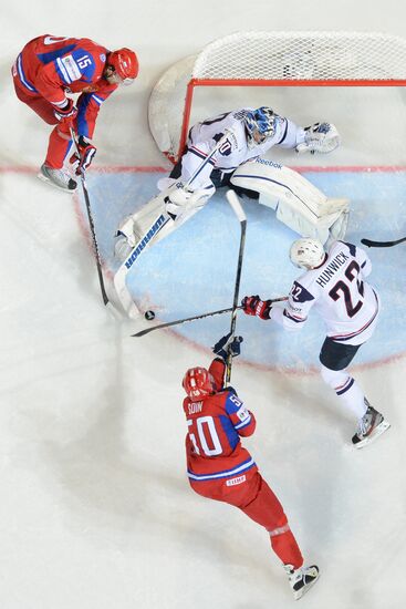 2013 IIHF Ice Hockey World Championship. Russia vs. USA