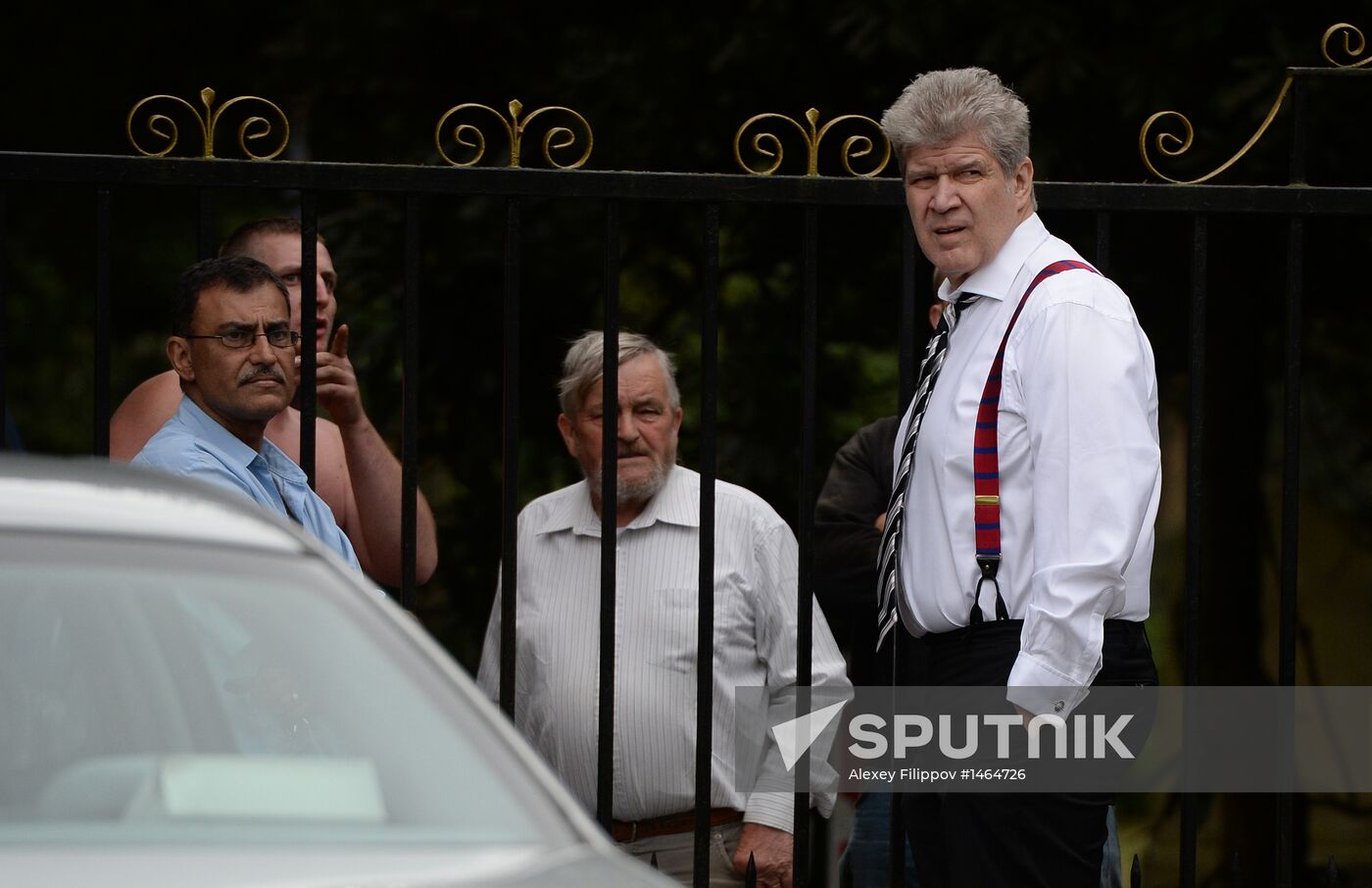 Funeral of Russian oligarch Boris Berezovsky in Surrey, England