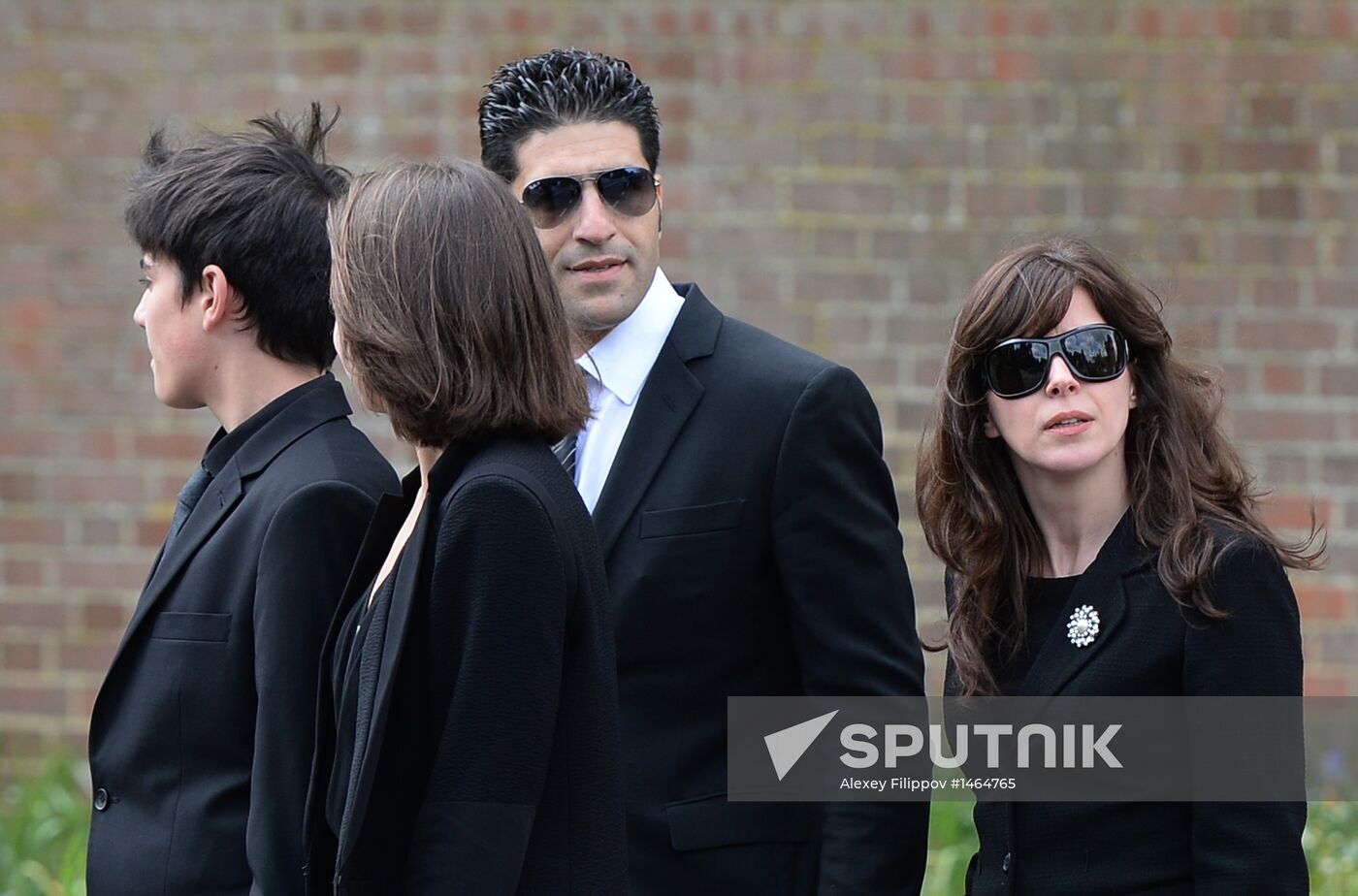 Funeral of Russian oligarch Boris Berezovsky in Surrey, England