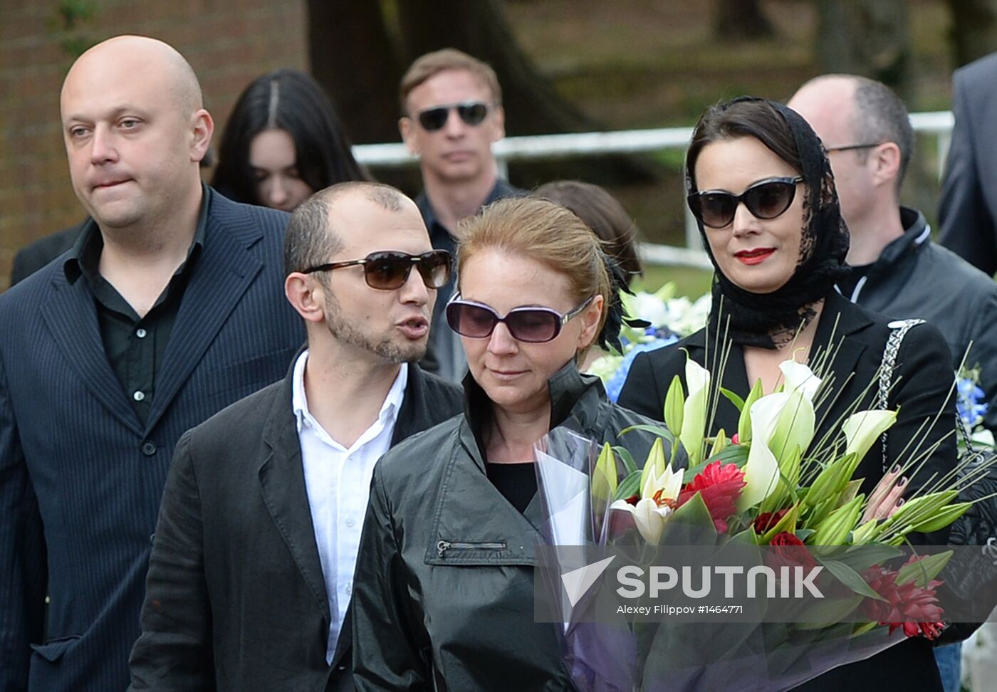 Funeral of Russian oligarch Boris Berezovsky in Surrey, England