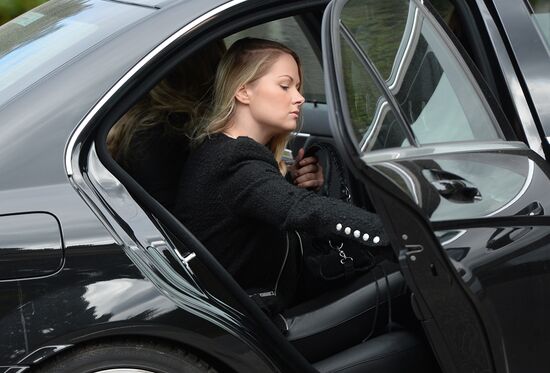 Funeral of Russian oligarch Boris Berezovsky in Surrey, England