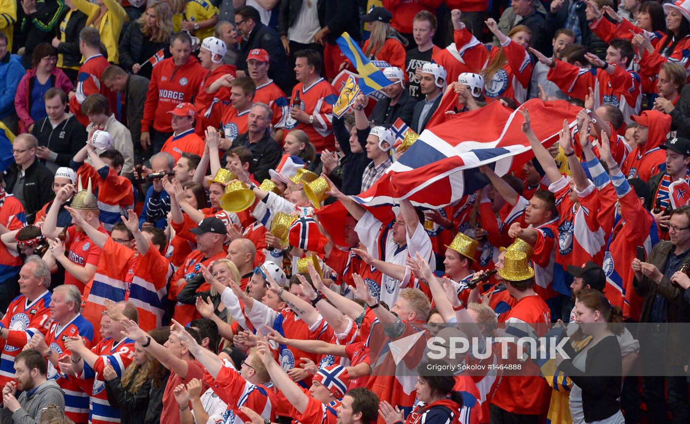 Ice Hockey World Championship. Norway vs. Sweden