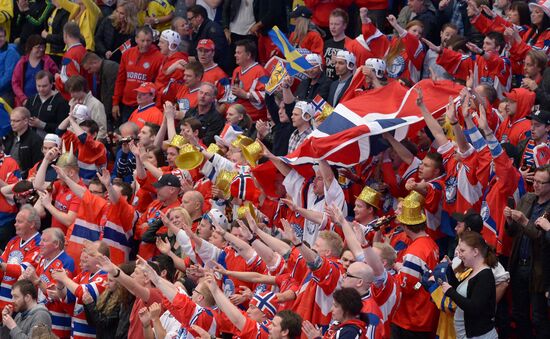 Ice Hockey World Championship. Norway vs. Sweden