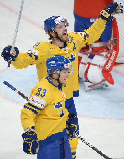 Ice Hockey World Championship. Norway vs. Sweden