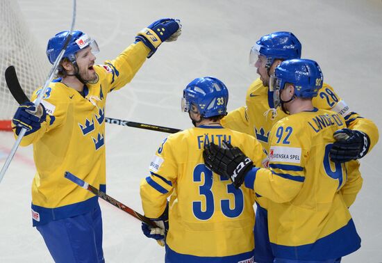 Ice Hockey World Championship. Norway vs. Sweden