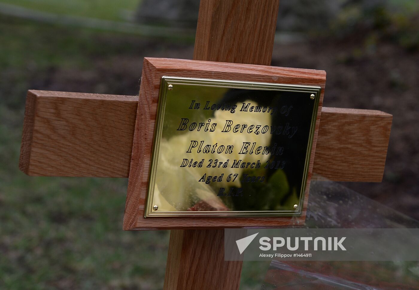 Funeral of Russian oligarch Boris Berezovsky in Surrey, England