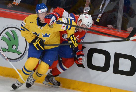 Ice Hockey World Championship. Norway vs. Sweden