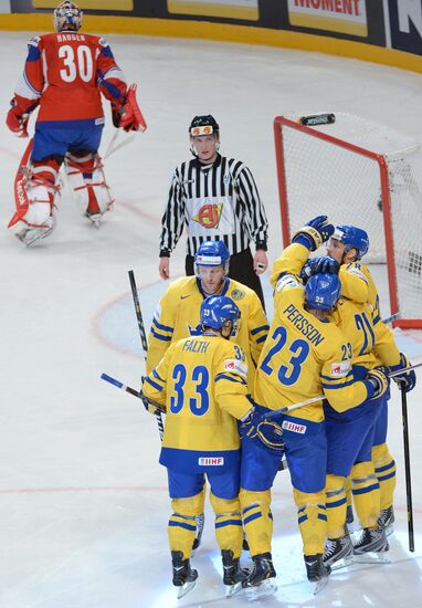 Ice Hockey World Championship. Norway vs. Sweden