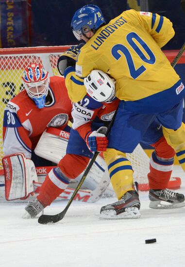 Ice Hockey World Championship. Norway vs. Sweden