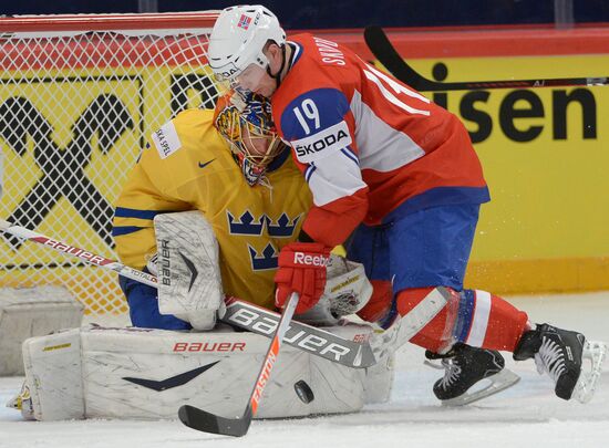 Ice Hockey World Championship. Norway vs. Sweden