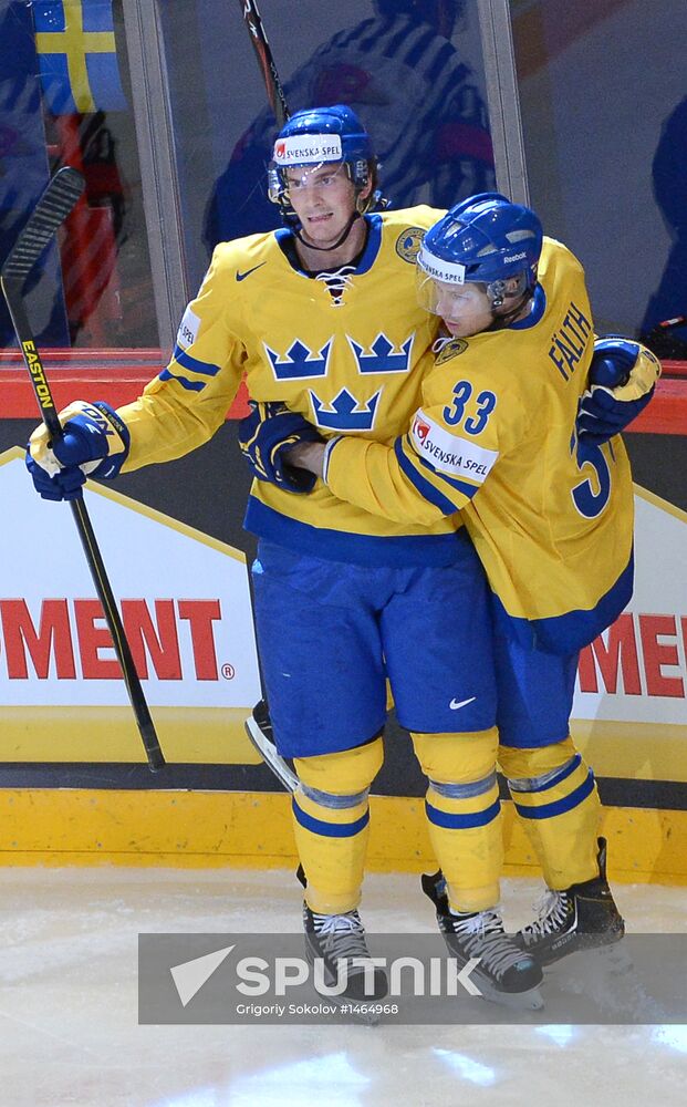 Ice Hockey World Championship. Norway vs. Sweden