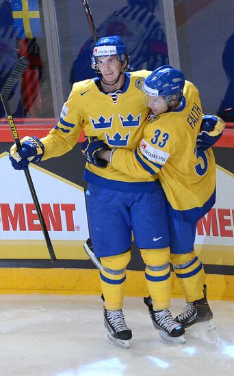 Ice Hockey World Championship. Norway vs. Sweden