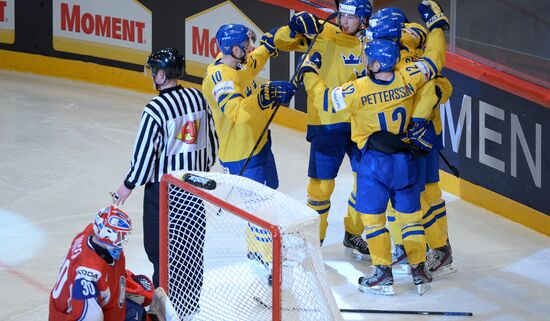 Ice Hockey World Championship. Norway vs. Sweden
