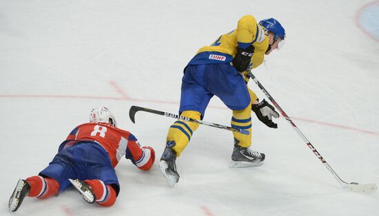 Ice Hockey World Championship. Norway vs. Sweden