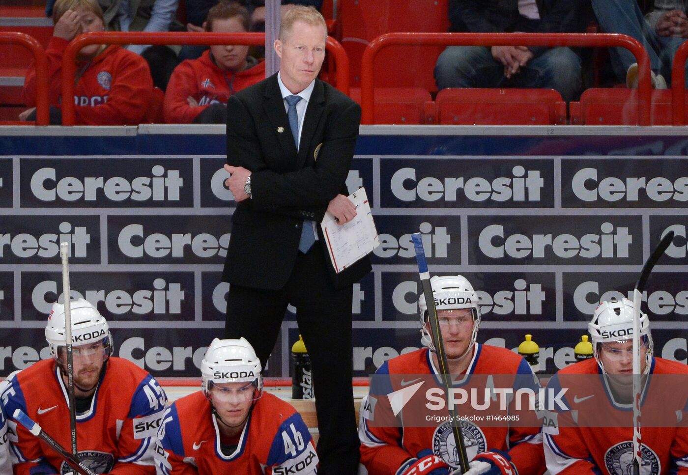 Ice Hockey World Championship. Norway vs. Sweden