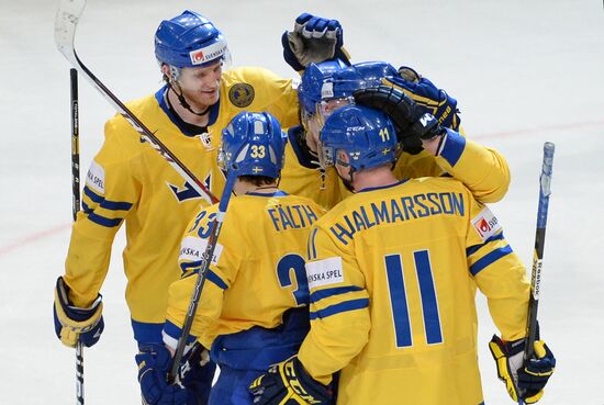 Ice Hockey World Championship. Norway vs. Sweden
