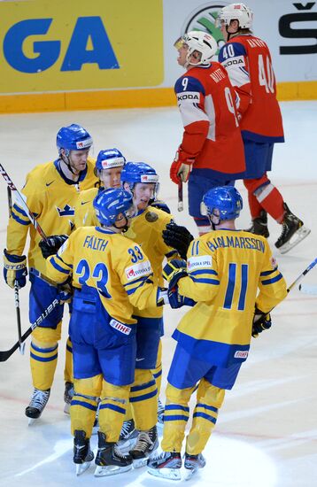Ice Hockey World Championship. Norway vs. Sweden