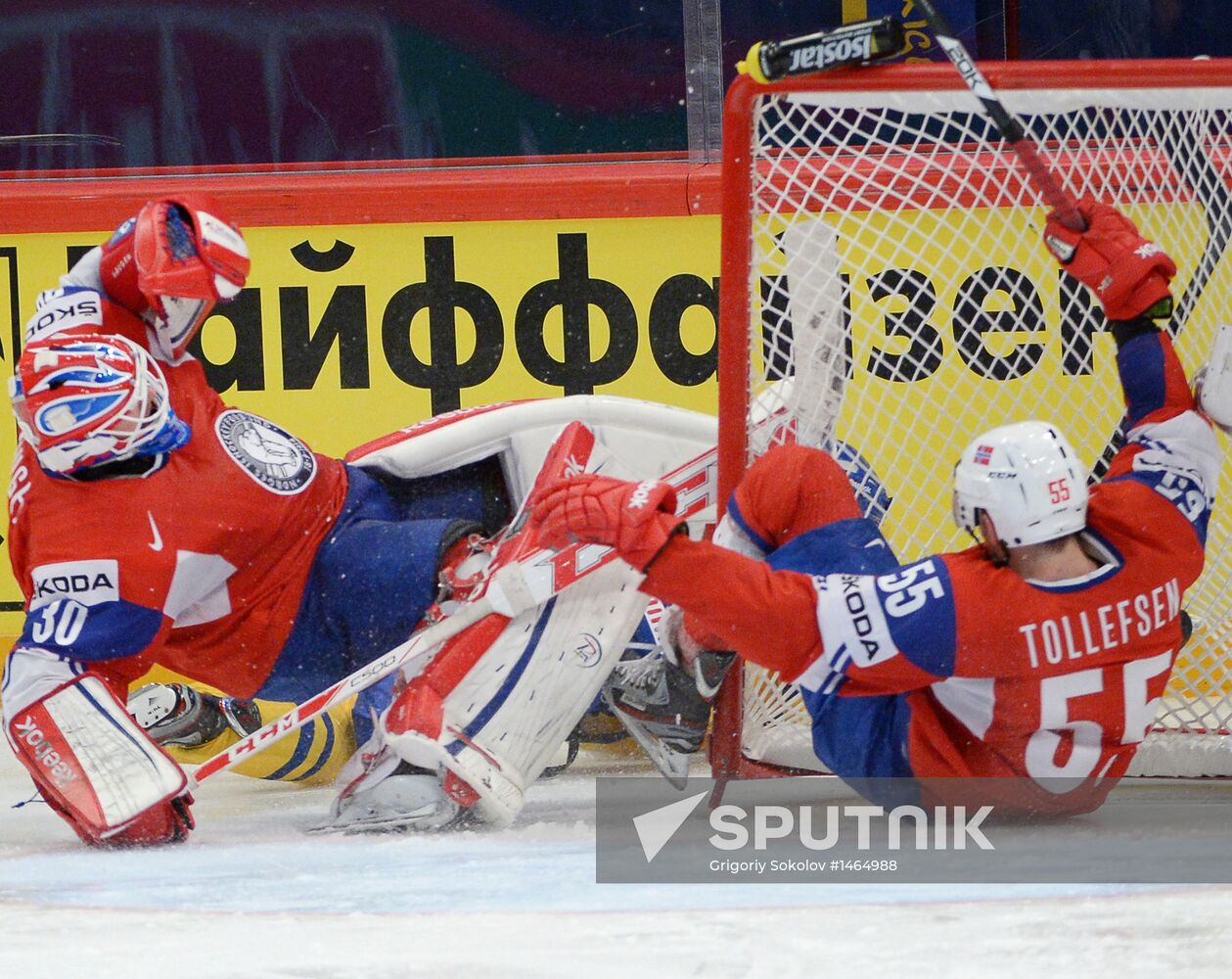 Ice Hockey World Championship. Norway vs. Sweden