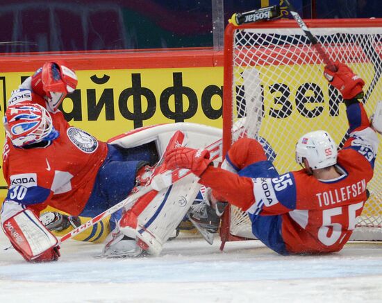 Ice Hockey World Championship. Norway vs. Sweden