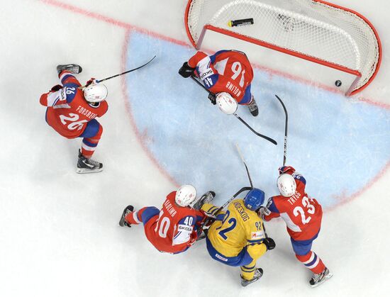 Ice Hockey World Championship. Norway vs. Sweden