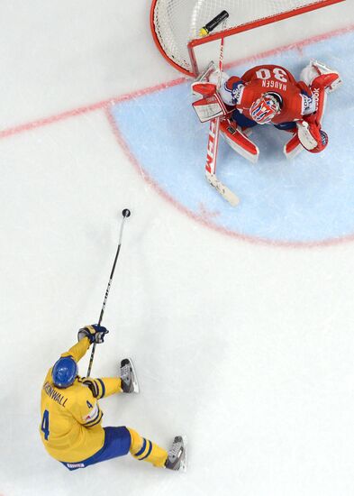 Ice Hockey World Championship. Norway vs. Sweden