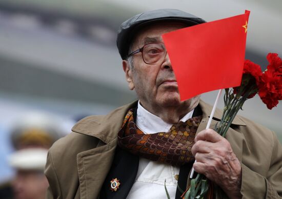Victory Day parade in St. Petersburg