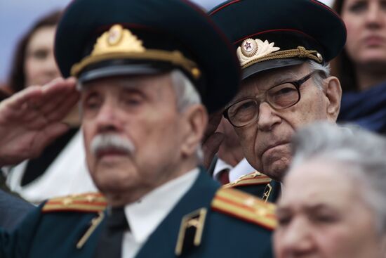 Victory Day parade in St. Petersburg