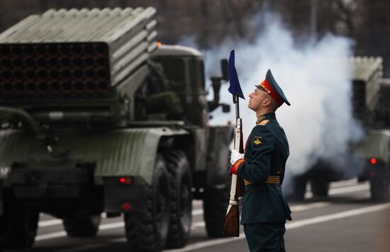 Victory Day parade in St. Petersburg