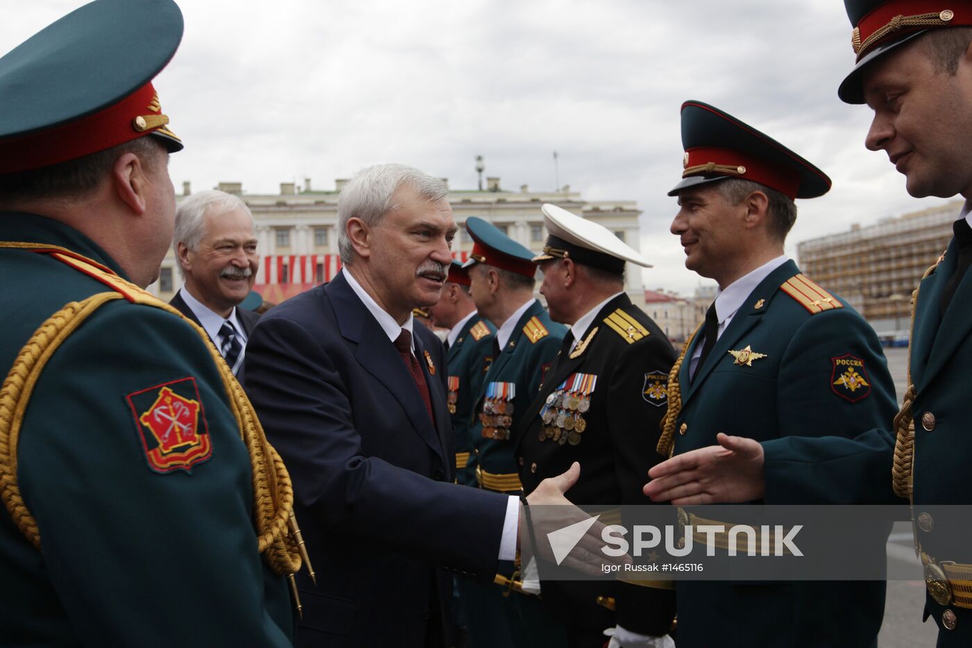 Victory Day parade in St. Petersburg