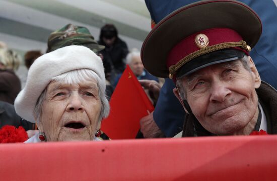Victory Day parade in St. Petersburg