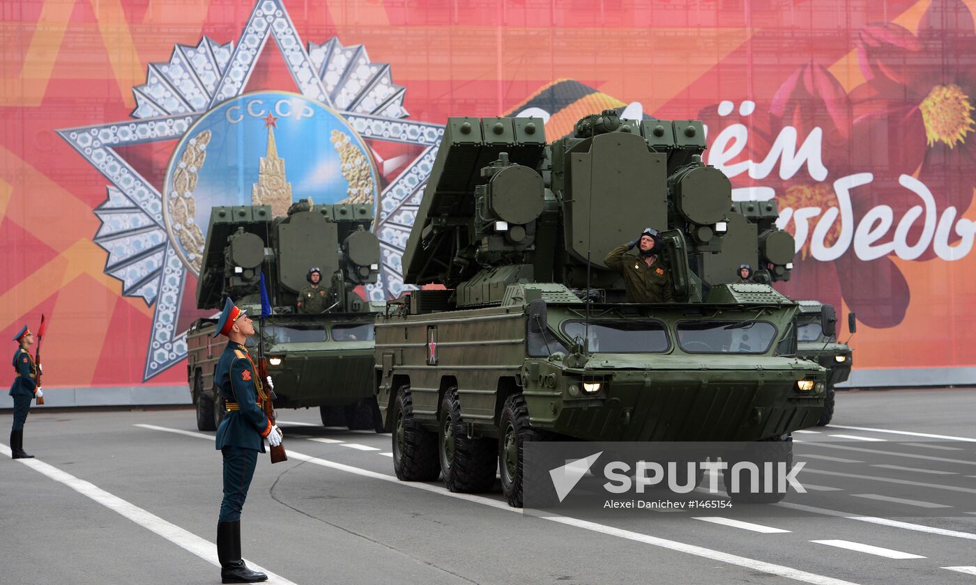Victory Day parade in St. Petersburg