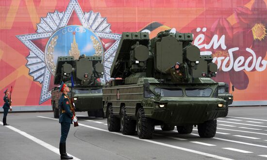 Victory Day parade in St. Petersburg
