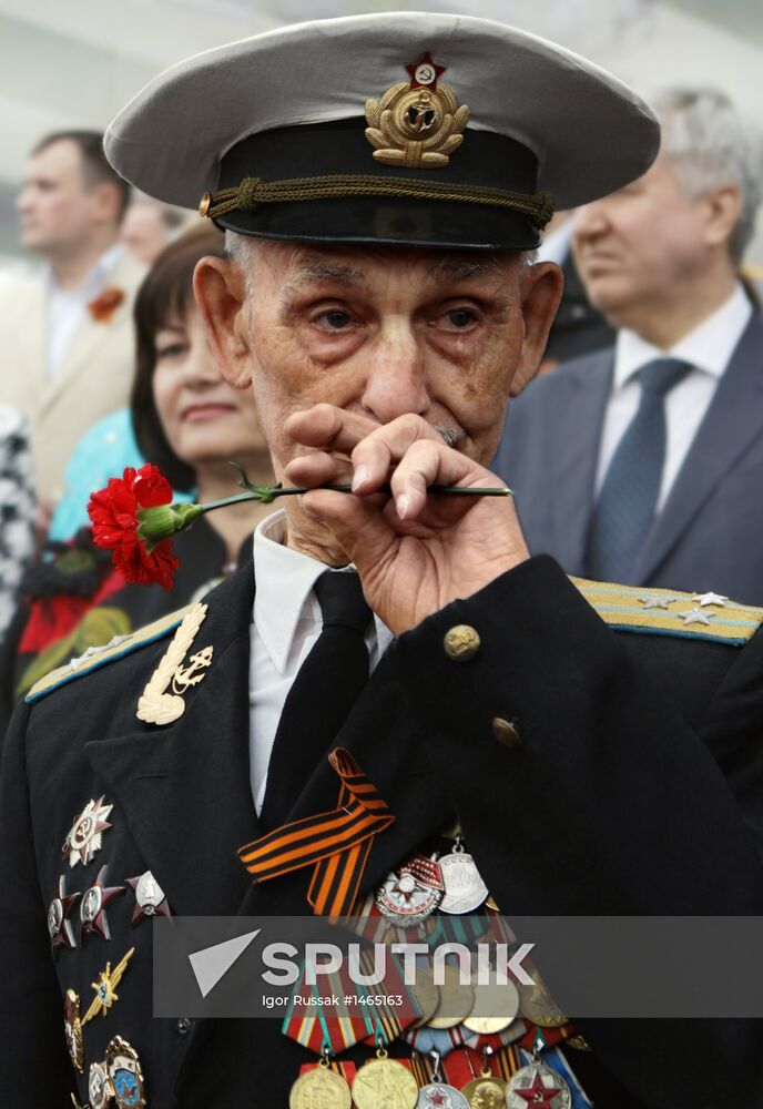 Victory Day parade in St. Petersburg