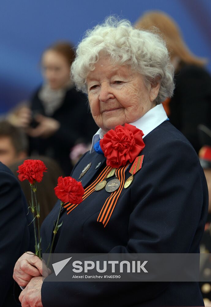 Victory Day parade in St. Petersburg