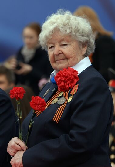 Victory Day parade in St. Petersburg