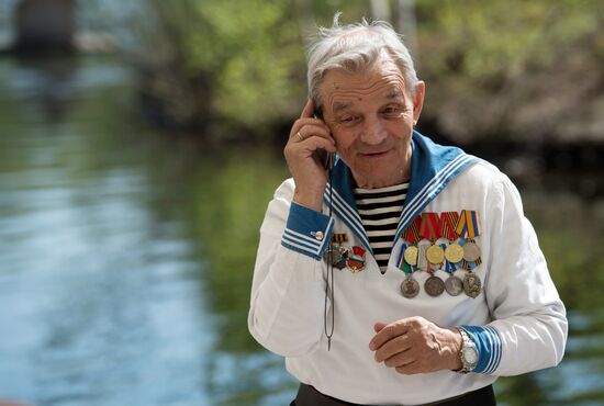 Victory Day celebration in Moscow