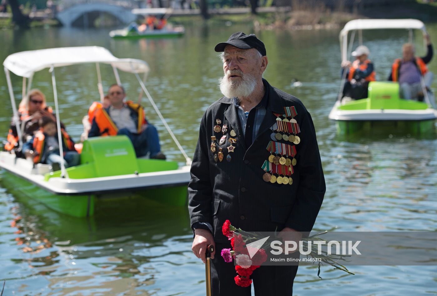 Victory Day celebration in Moscow