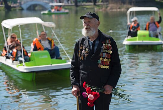 Victory Day celebration in Moscow