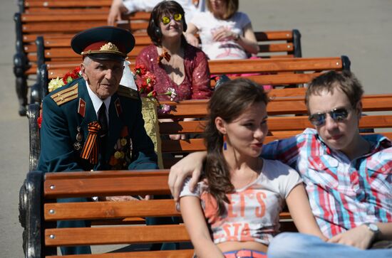 Victory Day celebration in Moscow