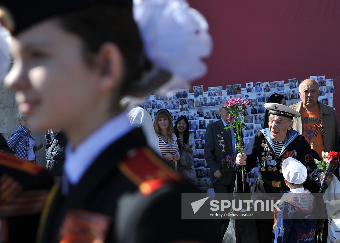 Victory Day celebration in Moscow