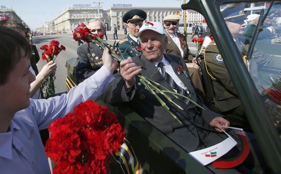 Victory Day celebration in Kyrgyzstan