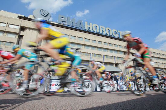 Cycling. Five Rings of Moscow. Garden Ring