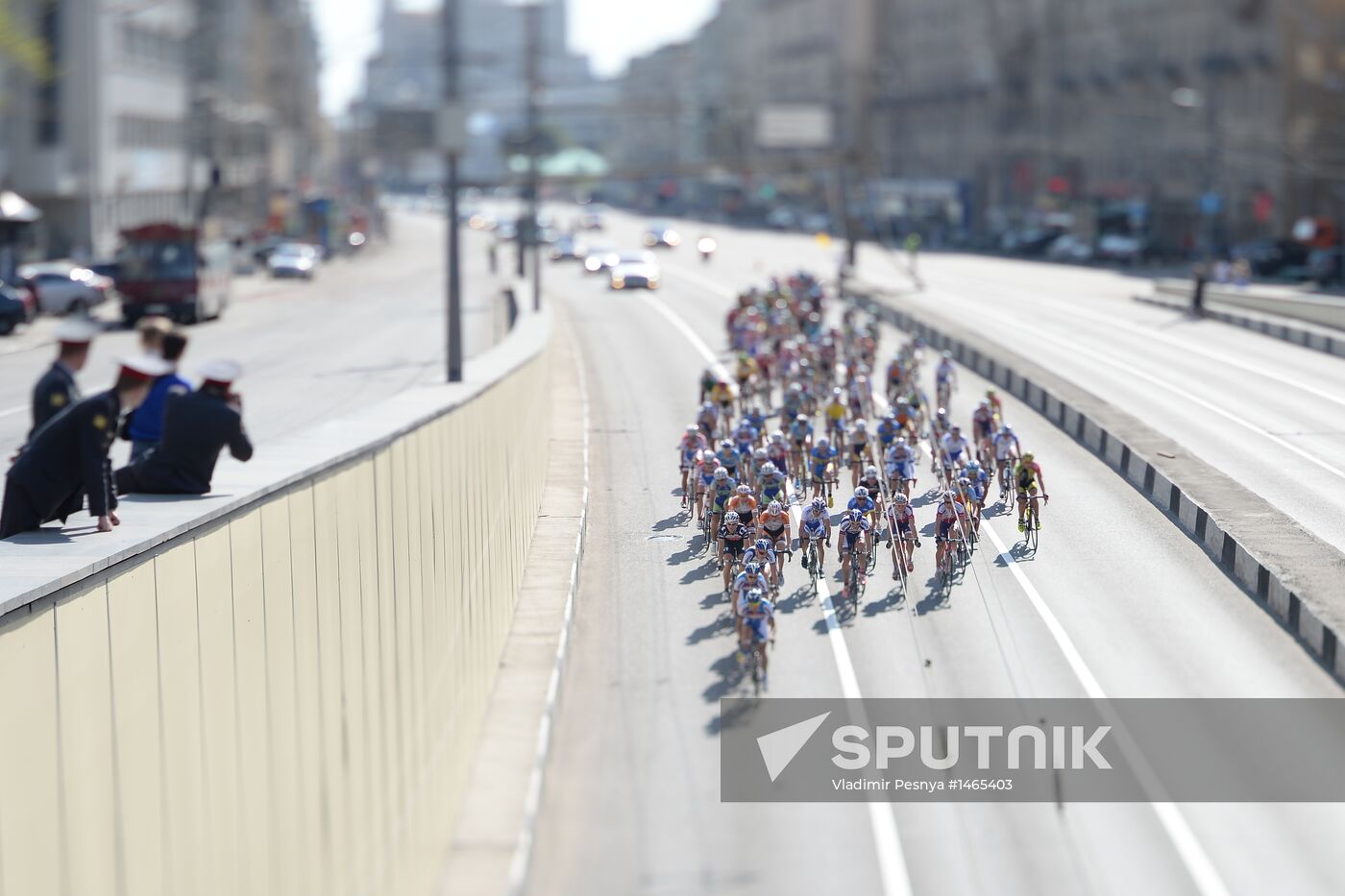 Cycling. Five Rings of Moscow. Garden Ring