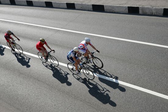 Cycling. Five Rings of Moscow. Garden Ring