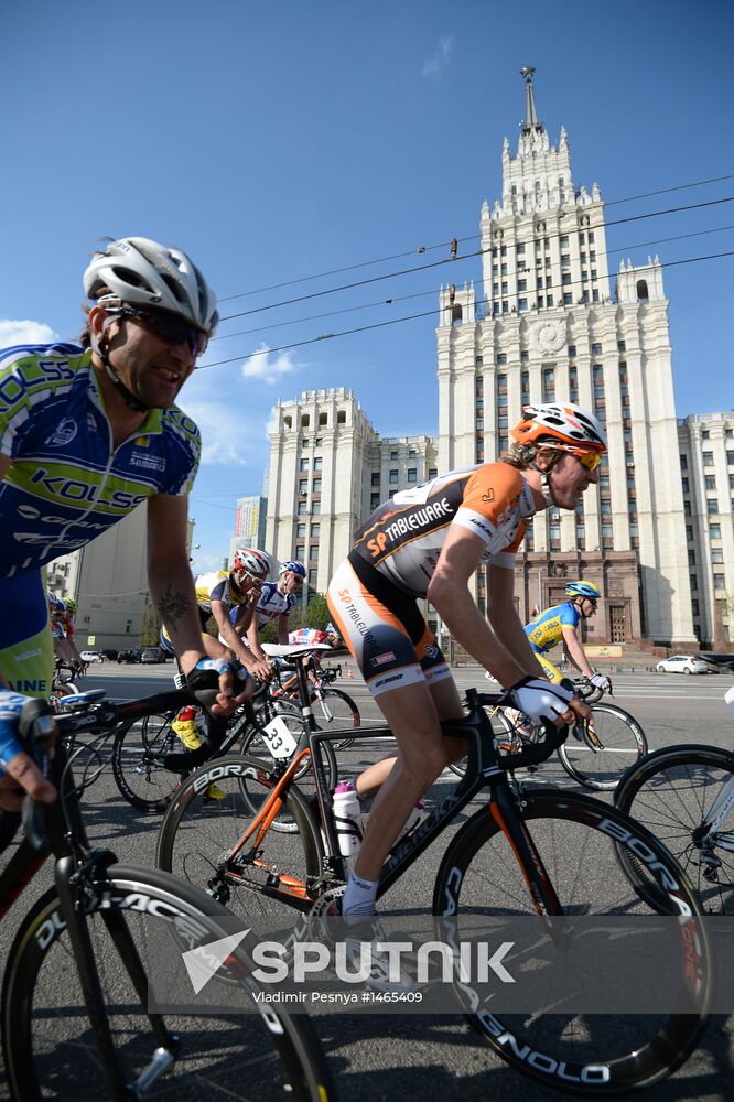 Cycling. Five Rings of Moscow. Garden Ring