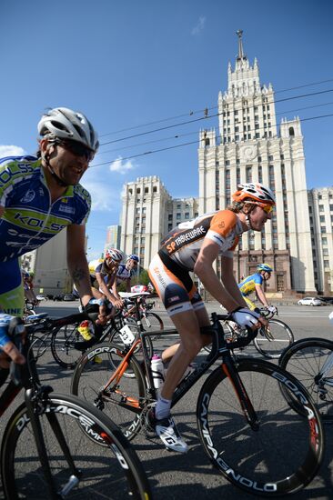 Cycling. Five Rings of Moscow. Garden Ring